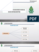 Kognisi Sosial DAN HUMANISTIK Psikologi Pendidikan