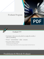 Evaluasi Program