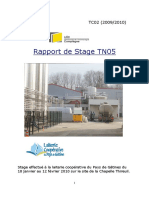Rapport de Stage TN05: Bétard TC02 (2009/2010) Martin