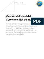 3.1-Gestión Del Nivel Del Servicio y SLA de InvGate