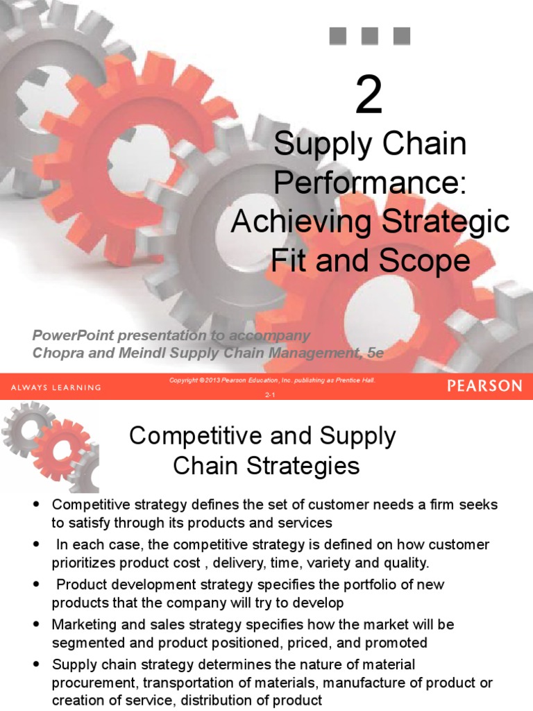 Supply Chain Performance: Achieving Strategic Fit and Scope | PDF ...