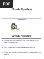 Greedy Algorithm