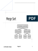 Merge Sort 1 © 2004 Goodrich, Tamassia