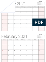 January - December 2021