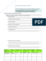 Taller Formas Farmacéuticas