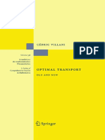 (Grundlehren Der Mathematischen Wissenschaften) Cédric Villani - Optimal Transport, Old and New-Springer (2009)