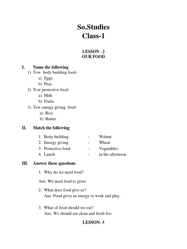 Our Food, Clothes, and House A Study of Basic Human Needs PDF Silk