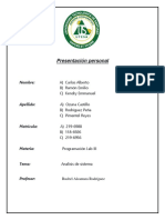 Analisis de Sistema