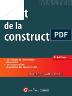 Droit de La Construction - 3e Édition