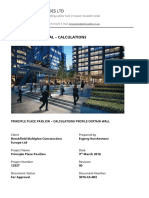 Calculation Profile Curtain Wall