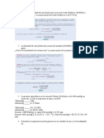 Cálculos de presión, volumen y temperatura de gases ideales