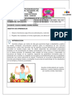 Guia de Alimentacion Grado Sexto Del 5 Al 16 de Abril