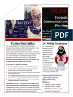 STC 359 D - Strat Comm Planning sp21