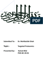 Targeted Proteomics