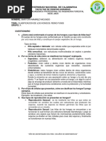 Clasificación de Los Hongos Reino Fungi