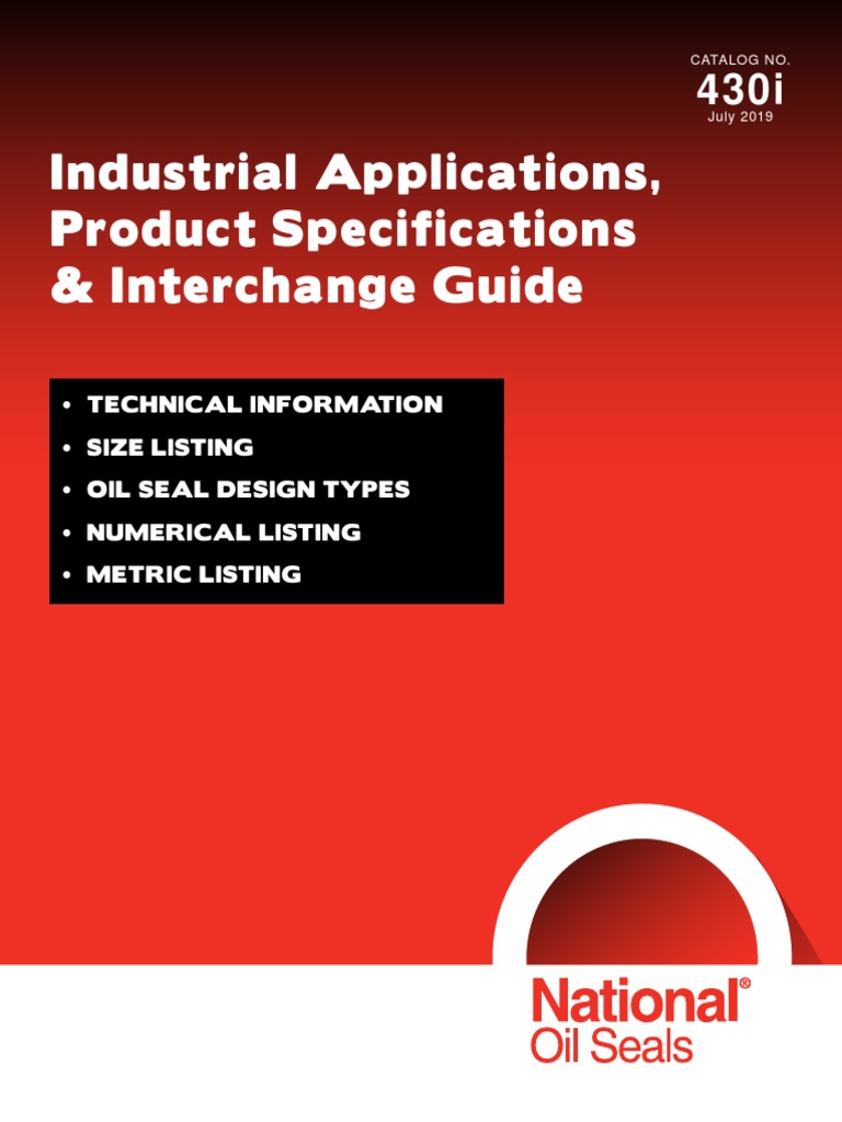 Catalogo National e Intercambiable Julio 2019 | PDF | Mechanical Engineering