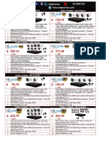 LISTA DE CAMARAS DISTRIBUIDOR AGOSTO