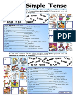 Past Simple Tense Fully Editable With Key 10632