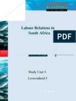 Labour Relations in South Africa: © Oxfor University P1ess o TH Ern A Nca (Y)