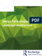 Design Technologies in Landscape Architecture FINAL