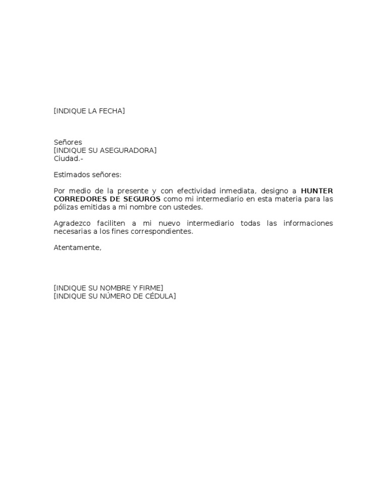 Carta De Nombramiento Modelo Pdf Business