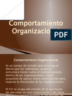 1.- Comportamiento Organizacional