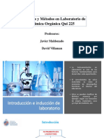 Laboratorio 1 Materiales y Métodos en Laboratorio de Química Orgánica