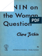 ZETKIN, Clara. Lenin on the Woman Question