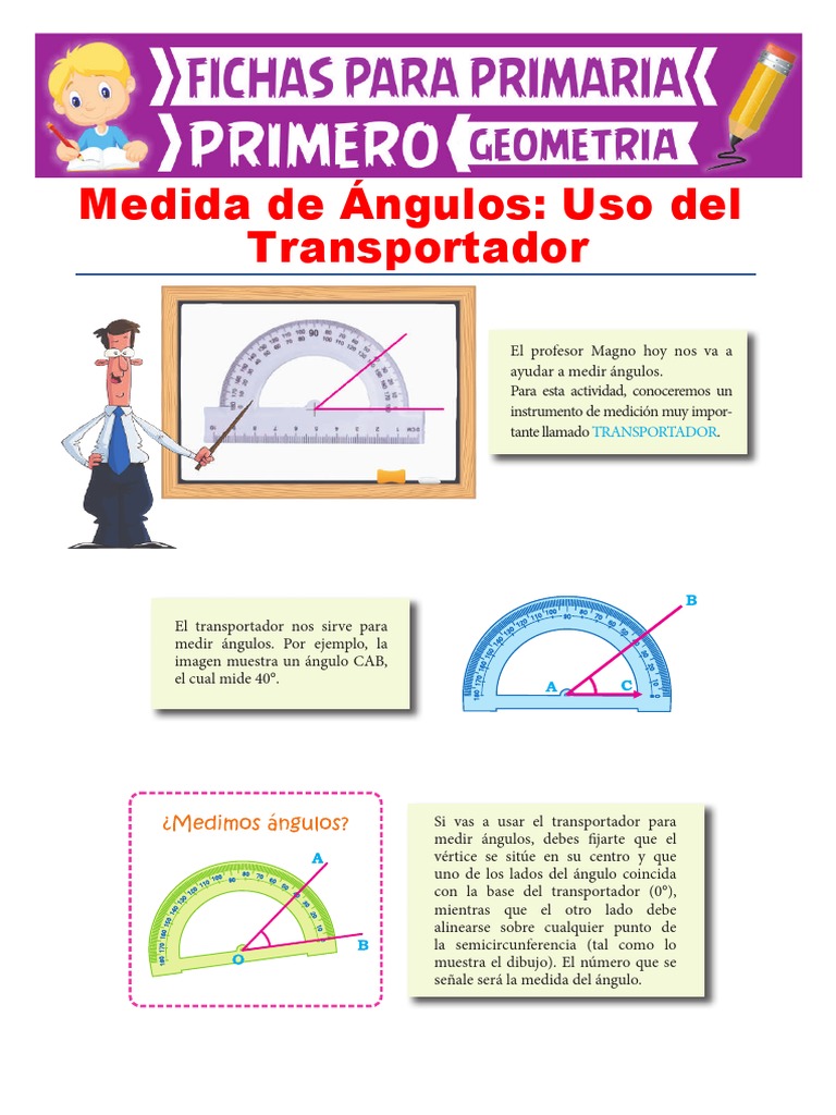 Transportador de ángulos: tipos y usos
