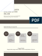 Kajian Hadits Dalam Studi Islam