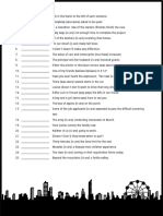 Subject-Verb Agreement Exercise