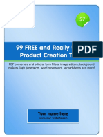 99 Free Product Creation Tools