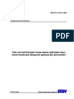 SNI DT 91-0011-2007 - Tata Cara Perhitungan Harga Satuan - Pek Kayu