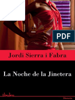 Jordi Sierra I Fabra - La Noche de La Jinetera