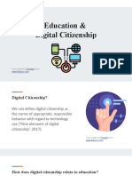 Education & Digital Citizenship