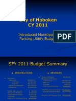 CY 2011 Budget Presentation Nick Trasente