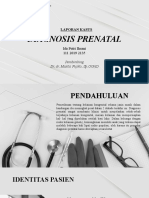 Laporan Kasus Diagnosis Prenatal - Ida Putri Ihsani 11120192135