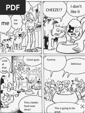 Comic Strip- Blank Speech Bubbles 