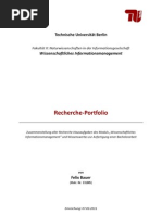 Download Recherche Portfolio final by bauae2 SN50126279 doc pdf