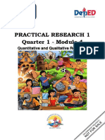 Practical Research 1 Quarter 1 - Module 4: Quantitative and Qualitative Research
