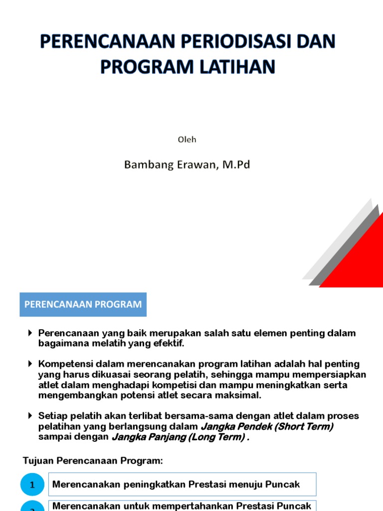 Perencanaan Periodisasi Latihan Atlet | PDF