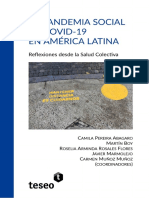 La Pandemia Social de Covid-19 en América Latina. Reflexiones Desde La Salud Colectiva