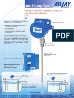 Oil/Water Separator & Sump Alarm