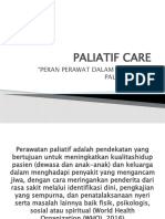 PALIATIF CARE (Peran Perawat)