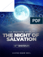 15th Sha'ban Booklet - Shaykh Saqib Iqbal