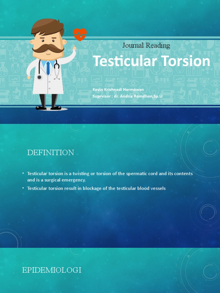 An InDepth Look at Testicular Torsion Causes, Symptoms, Diagnosis and Treatment PDF
