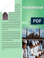 How Can Madrasa Reform Curriculum