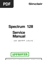 Download ZX Spectrum 128 Service Manual by lugo76 SN50127089 doc pdf