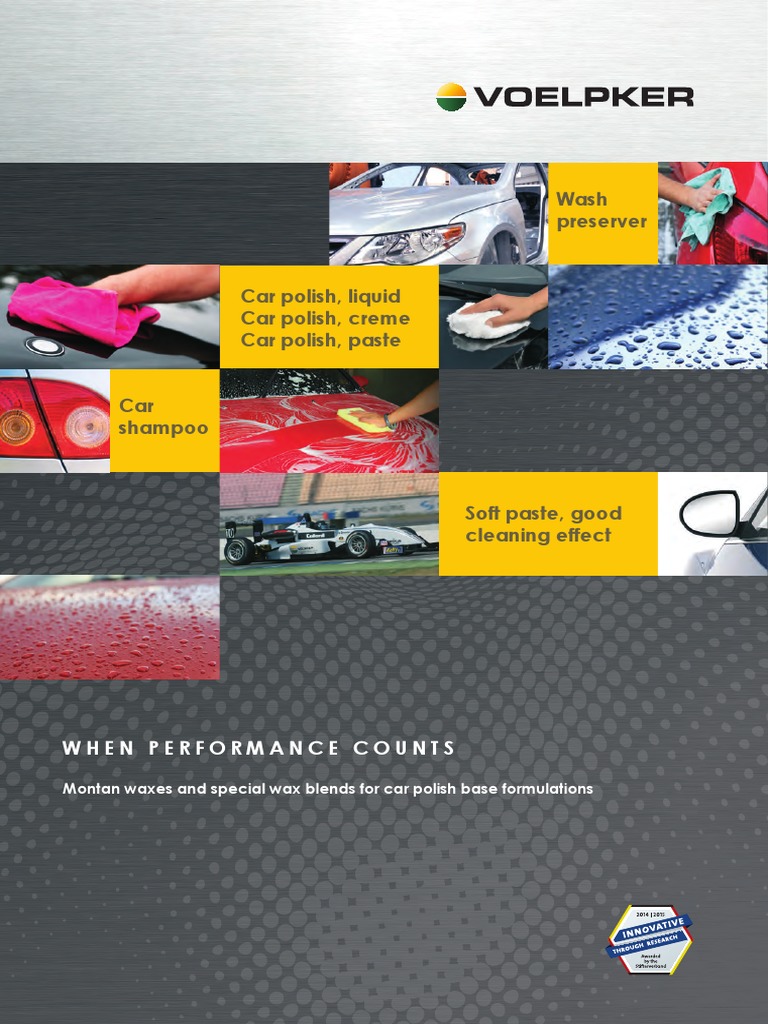 2015 Montan Waxes and Special Wax Blends For Car Polish Base