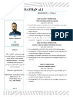 Muhammad Hasnian Ali: Occupational Fire & Safety Professional
